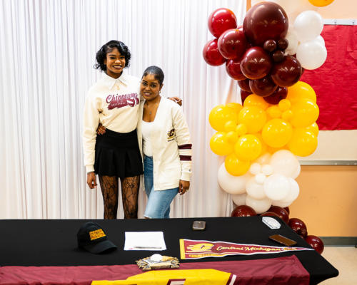 Meisha Sykes, Central Michigan University, Wise Pumas, volleyball signing day, OK3Sports, DMV sports, student athletes, college commitment
