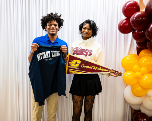 Meisha Sykes, Central Michigan University, Wise Pumas, volleyball signing day, OK3Sports, DMV sports, student athletes, college commitment