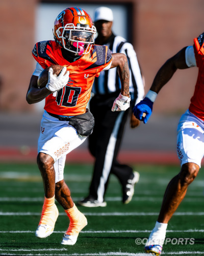 Coolidge Colts football players celebrate after a 9–0 shutout win over the Roosevelt Rough Riders. The Colts’ defense controlled the game with strong tackles and energy on the sideline, while the offense sealed the win with a single touchdown and field goal under the lights.