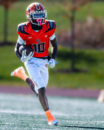 Coolidge Colts football players celebrate after a 9–0 shutout win over the Roosevelt Rough Riders. The Colts’ defense controlled the game with strong tackles and energy on the sideline, while the offense sealed the win with a single touchdown and field goal under the lights.
