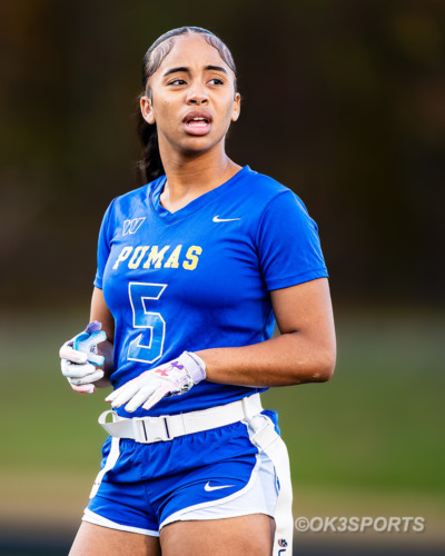 Wise Lady Pumas, Flowers Lady Jaguars, Natalie Kelley, Kennedy Wyatt, Armani Tuesday, Nick Ferguson, PG County Flag Football, High School Flag Football, OK3Sports, Olen Kelley III, Upper Marlboro, Maryland, Parkdale Lady Eagles, 2025 PG County Playoffs