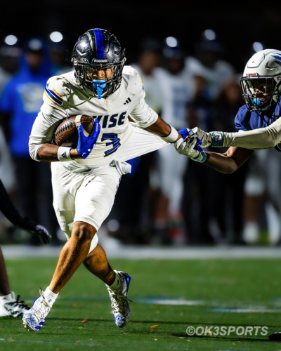 Dr. Henry A. Wise Jr. High School players celebrate during a dominant 63–0 win over Northwestern on November 1, 2025, in Hyattsville, Maryland. The Pumas combined a powerful offense and a strong defense to extend their winning streak.