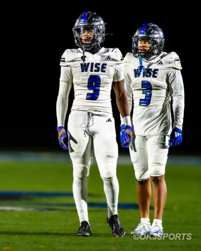 Dr. Henry A. Wise Jr. High School players celebrate during a dominant 63–0 win over Northwestern on November 1, 2025, in Hyattsville, Maryland. The Pumas combined a powerful offense and a strong defense to extend their winning streak.