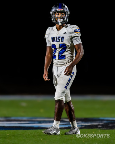 Dr. Henry A. Wise Jr. High School players celebrate during a dominant 63–0 win over Northwestern on November 1, 2025, in Hyattsville, Maryland. The Pumas combined a powerful offense and a strong defense to extend their winning streak.
