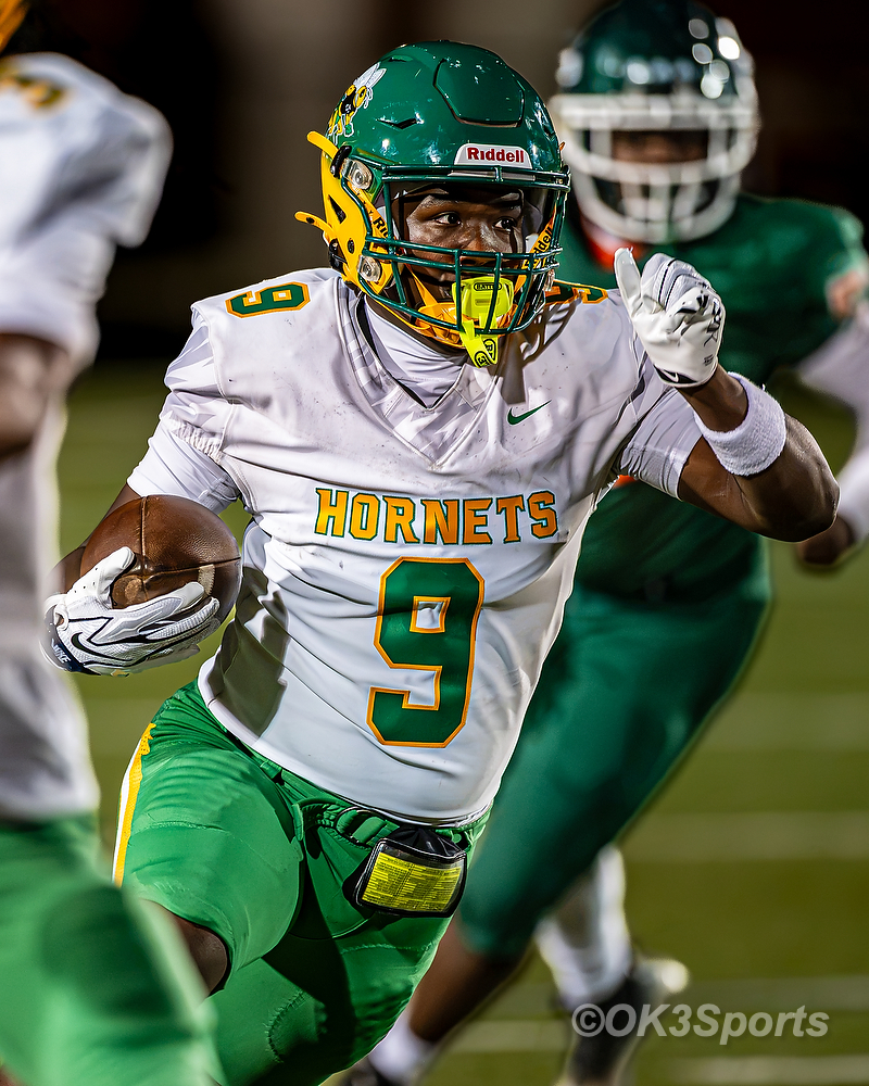 C.A. Johnson running back Terrell Golson cuts upfield