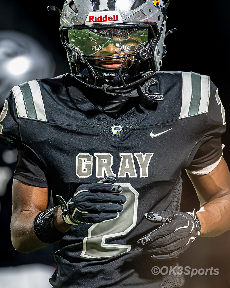 Gray Collegiate senior receiver Corey Gleaton on Senior Night